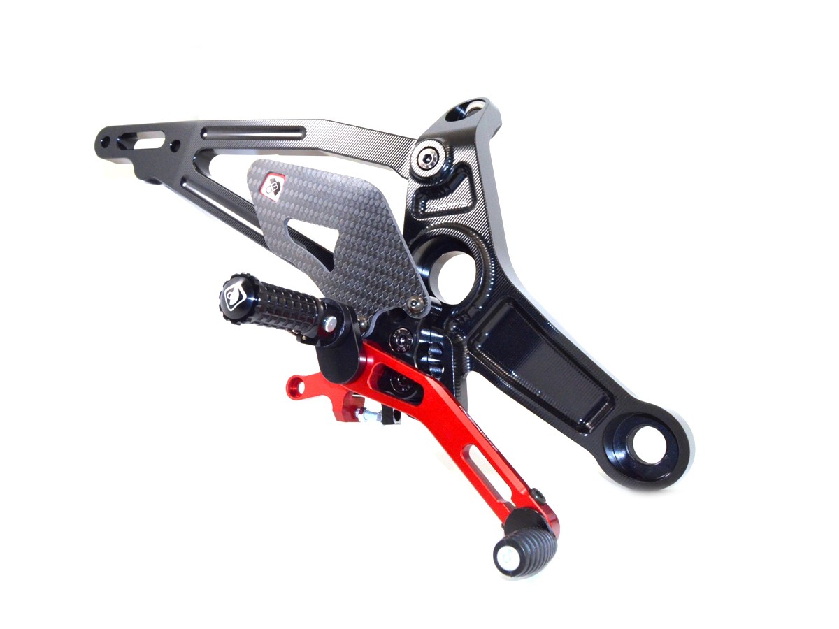 Adjustable Rearsets by Ducabike (PRM1201)
